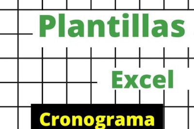 cronograma plantilla excel